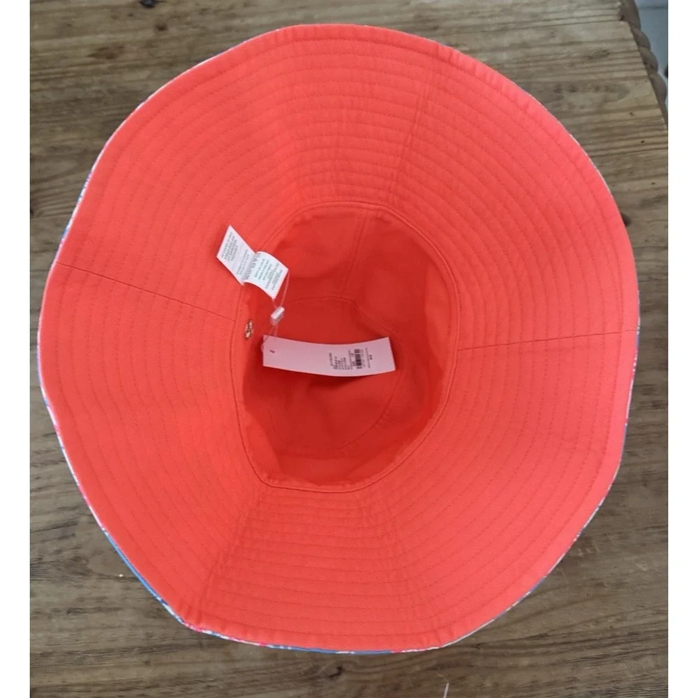 Lilly Pulitzer UPF 50+ Reversible Sun Hat in the Bahamian Rhapsody One Size NWT